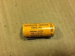 Nos Vintage Tobe Capacitor Uf 450V Axial Tube Amp 1949 Part 3DB8-31. Fixed Price $10.00.