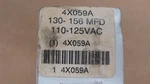 Philips 4X059A Motor Start Capacitor 130-156 Mfd 110-125 Vac New Nos. Fixed Price $19.99.