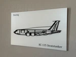 KC-135 Stratotanker Silhouette Wall Art Handmade 8 14 Aviation Decor Sign. Fixed Price $49.99.