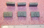 Qty (100) 1200PF 500V 5% Polypropylene Film Capacitors R77WI122J Arcotronics. Fixed Price $12.99.