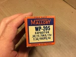 Nos Nib 1960S Mallory Uf + 2.5Z 15750 Cycle WP205 Can Capacitor. Fixed Price $25.00.