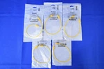 Pomona B-12-4 Banana Plug Patch Cord Stackable 12" Long 15A 5000V Yellow (QTY.5). Fixed Price $39.95.
