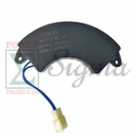 Half-moon CBB61 28UF 450VAC 50/60 Hz 5-7KW Generator Capacitor With Plug Ul. Fixed Price $16.99.