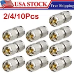 2/4/10PCS Uhf PL-259 Male Connector Coax Cable Adapter For Cb Ham Radio. Fixed Price $8.45.