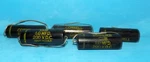 5 Cornell Dubilier 1.0UF 200VDC Axial Film Capacitors Nos. Fixed Price $15.98.