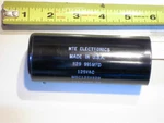 Nte MSC125V829 Motoror Strt Uf 125VAC Capacitor. Fixed Price $12.25.