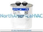 Capcom Capacitor Oval 25 Uf 370 Fits Genteq Z97F9607BX. Fixed Price $18.74.