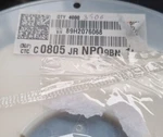 Yageo CC0805JRNPO9BN101 Cap Cer 100PF 50V 3500/PK (R4S8.1B2). Fixed Price $103.79.