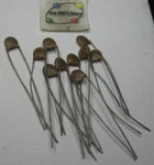 Centralab DD-100 Capacitor Ceramic Disc 10PF 10% 1000V Nos Qty. Fixed Price $6.99.