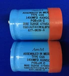 Qty Aero 1400MFD 400VDC CGS142T400W3L3PH / 677-9639-A Capacitor. Fixed Price $50.00.
