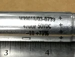 (1 Pc) Ucc M39018/03-0739 Aluminum Electrolytic Capacitors 470UF 50V -10%/+75. Fixed Price $26.95.