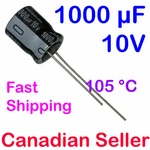 Lot Of 2/4/8 Pcs 1000UF 10V 10X12.5MM 105 Nichicon Vz Aluminum Electrolytic. Fixed Price $16.10.