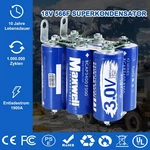 Maxwell 18V 566F Super Audio Capacitor Battery 6PCS 3V 3400FARADS Solar. Fixed Price $290.00.