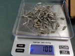Kemet T110 .1UF 35V Tantalum Capacitors Qty 100 Nos. Fixed Price $20.00.