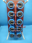 Philips 10X Capacitor Assembly 3186GG202T450ARA1 2000UF 450VDC. Fixed Price $200.00.
