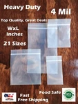 Heavy Duty Clear Zip Seal Bags Reclosable Top Lock Plastic Jewelry. Fixed Price $115.58.