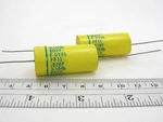 2PCS F-dyne .22UF 600V 10% PP11 Series Audio Coupling Cap Matched Pair. Fixed Price $20.00.