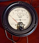Vtg. HP112-55 90 Hewlett Packard Output Volt Gauge Meter Set Level Dbm Steampunk. Fixed Price $21.98.