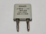 Donner .1 Mfd + 1% Mylar Capacitor 150 Vdc 20-111-100 # 3500 Analog Computer. Fixed Price $33.95.