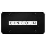 Licensed Black Plate W/chrome Name For Lincoln - AUGD6800. Fixed Price $69.95.