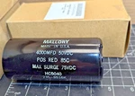 HC5040 Mallory Electrolytic Capacitor 4000UF 50VDC Computer Grade Usa C9S2. Fixed Price $19.50.