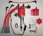 Small Cap Chevy Inline Cylinder 194-216-235 Red Hei Distributor, Coil & Wires. Fixed Price $232.95.