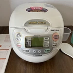 Zojirushi NS-ZCC10 Neuro Fuzzy Rice Cooker Tested Clean Works Great. Fixed Price $109.00.
