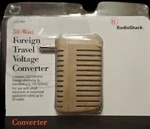 Voltage Converter Radio Shack 50 Watt Foreign Travel Kit 273-1412. Fixed Price $10.00.