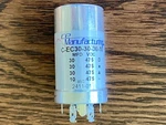 New Leslie 30/30/30/10 Uf 475V Quad Can Capacitor Perfect Replacement 122 147. Fixed Price $55.00.