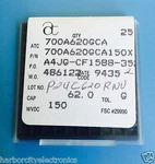 ATC700A620GCA150X American Technical Ceramics Rf Microwave Cap 62PF 150V 2% Smd. Fixed Price $50.00.