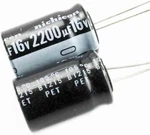 Titlenichicon Aluminum Radioelectrolytic Capacitors, 2200UF Model: 16V. Fixed Price $11.99.