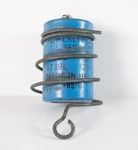Sprague Powerlytic Capacitor With Mounting Spring, Vintage Brit Bikes Usa Made.. Fixed Price $18.00.