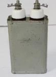 Aerovox 2509M .5 Mfd 2500 V.d.c. Hermetically Sealed Oil Capacitor. Fixed Price $15.00.