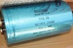 Mallory CG562U150GL 235-7916K Capacitor 5600MFD 150VDC Usa Nos New. Fixed Price $75.00.