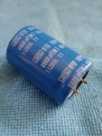 Two Pcs Nippon Chemi-con 6800UF 63V Capacitor. Fixed Price $22.00.
