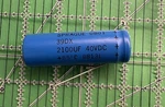 Capacitors Electrolytic Leaded 39DX212G040HP4 Sprague 2100UF 40V Axial 2PCS. Fixed Price $32.10.