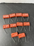 Nissei Film Capacitor 125 Vac (10TOTAL). Fixed Price $20.00.