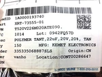 T520V226M020ATE090 Kemet Cap Tant Poly 22UF Smd 10 Pieces. Fixed Price $14.40.
