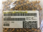 T396G226K020AS Kemet Cap Tant Solid 22UF 20V 10% Radial Pieces. Fixed Price $15.50.