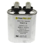 Titan Pro 370, TOC7.5 Motor Run Capacitor Oval Mfd, 370VAC. Fixed Price $14.99.