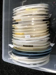 Lot Of Electronic Components - 52,500 Pcs Resistors & Capacitors (yageo, Murata). Fixed Price $1048.00.