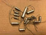 14 Vintage 1960S Sprague Axial 30D Tube Amp Capacitors Test Good Some Nos. Fixed Price $50.00.