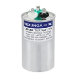 70/7.5 Uf Dual Run Capacitor 370/440V CBB65 Round For Unit Fan Motor Condense. Fixed Price $31.81.