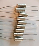 Nos Sprague 100UF 10V 150D Axial Metal Sealed Tantalum Electrolytic Capacitor. Fixed Price $11.95.