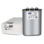 + Uf Mfd 370 Vac Oval Dual Capacitor 12863 Replaces C3805L 27L637 97F9383. Fixed Price $27.15.