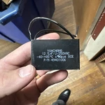 Yuhchang 12.5UF 5% 250VAC Capacitor 49401006. Fixed Price $17.99.
