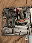 Craftsman 19.2V Volt 3/8" Cordless Drill Driver + Battery Hard Case And Charger. Fixed Price $48.00.
