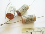 5 Nos John E. Fast Motorola 1 Mfd 200 V Capacitor. Fixed Price $7.99.