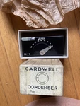 Cardwell Condenser Ham Amateur Radio Tuning Part BK-7-B Nos Vintage Relay Box. Fixed Price $75.00.