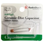 Radio Shack #272-126 Ceramic Disc Capacitor 0.001PF 500WVDC -new. Fixed Price $5.03.